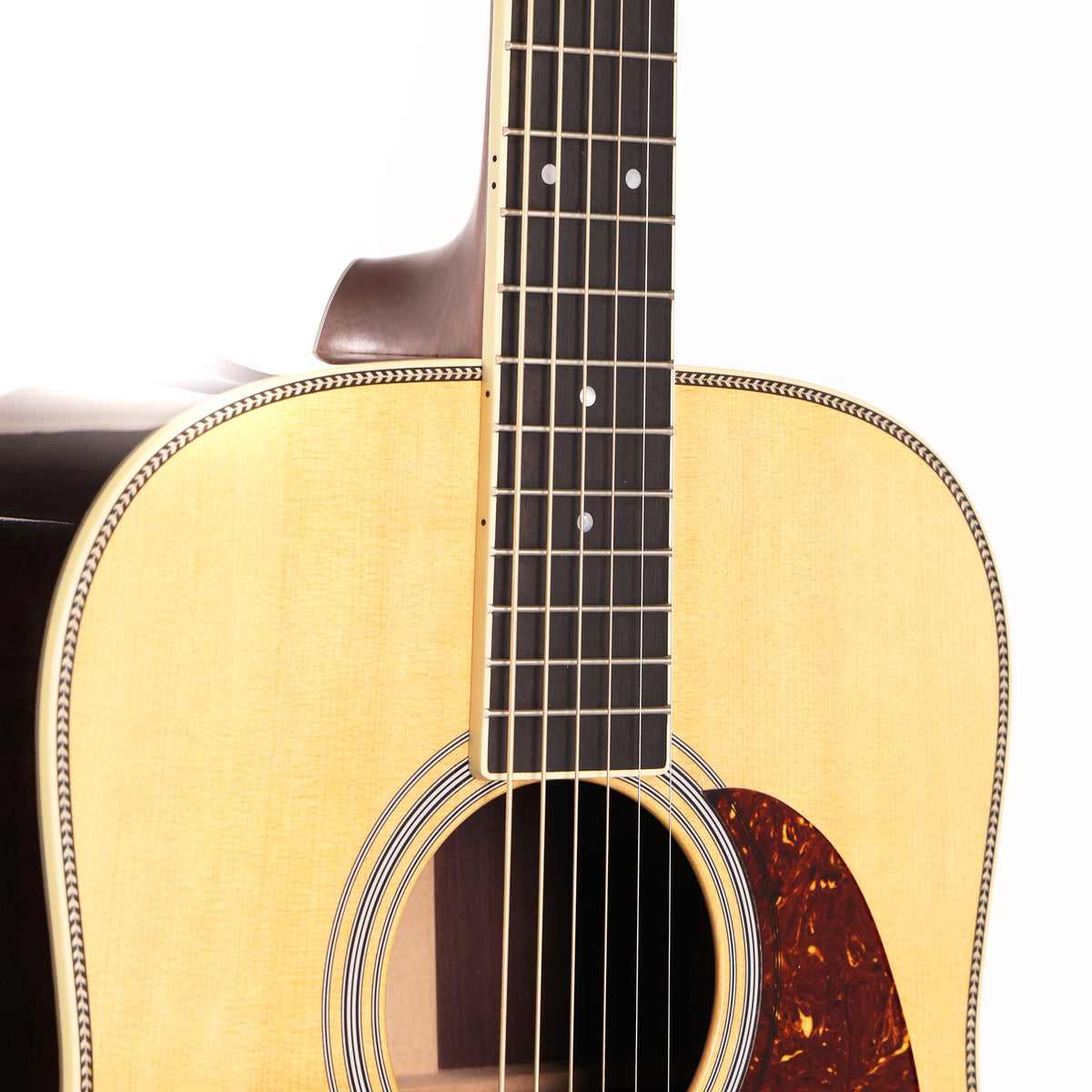 Martin D-35 Dreadnought Acoustic Guitar Natural 2021 — 10