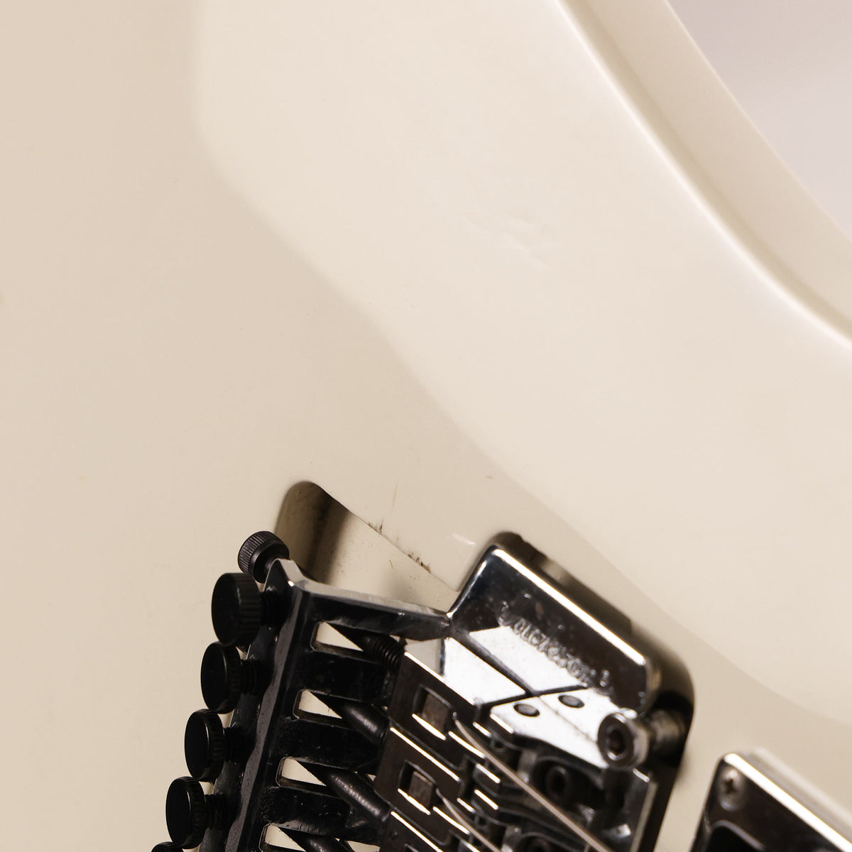 1995 Jackson FB2 Guitar White — 12