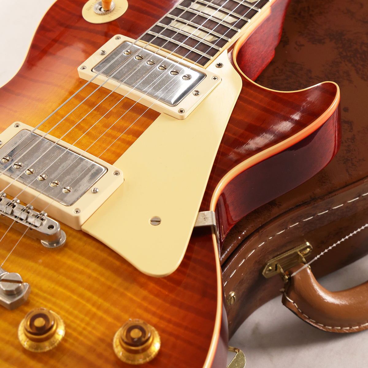 Gibson Custom Shop Monster Neck 60th Anniversary 1960 Les Paul Antiquity Burst Made 2 Measure 2020 — 10