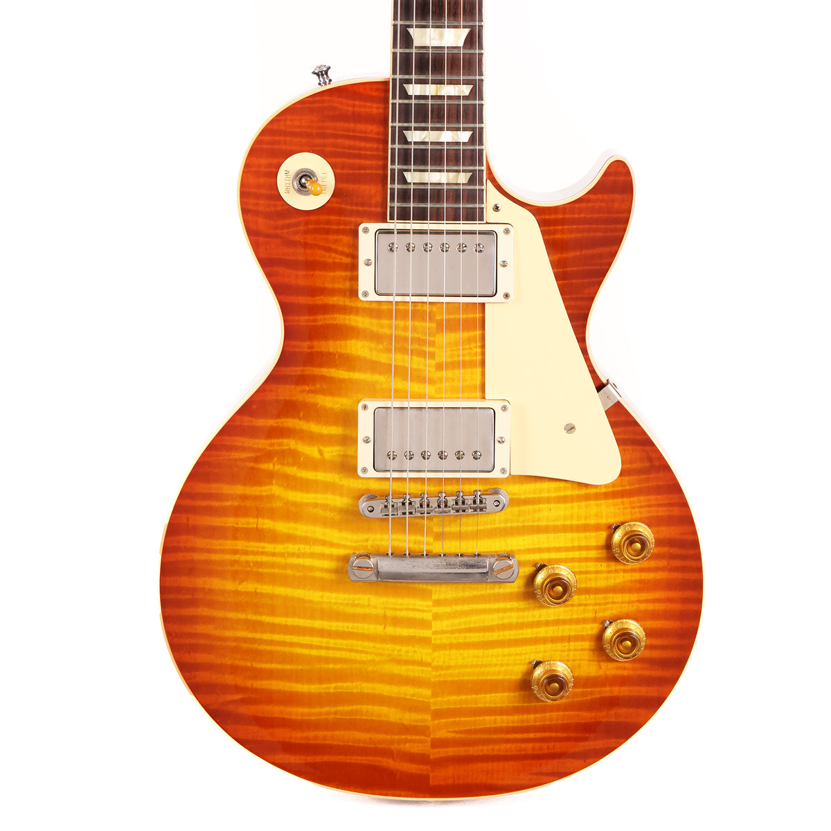 Gibson Custom Shop Monster Neck 60th Anniversary 1960 Les Paul Antiquity Burst Made 2 Measure 2020 — 3