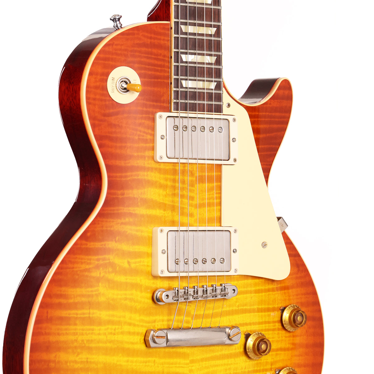 Gibson Custom Shop Monster Neck 60th Anniversary 1960 Les Paul Antiquity Burst Made 2 Measure 2020 — 6