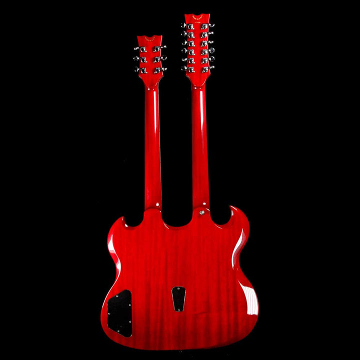 Dean Gran Sport Double Neck Trans Cherry