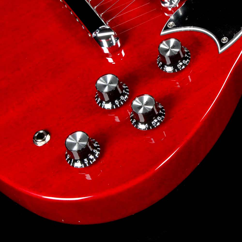 Dean Gran Sport Double Neck Trans Cherry — 8
