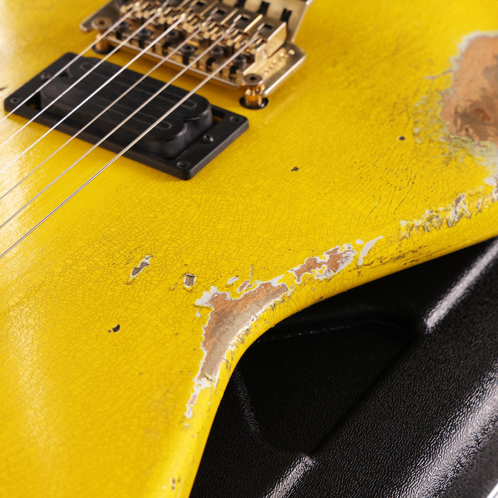Charvel Custom Shop San Dimas Nitro Aged Graffiti Yellow 2025