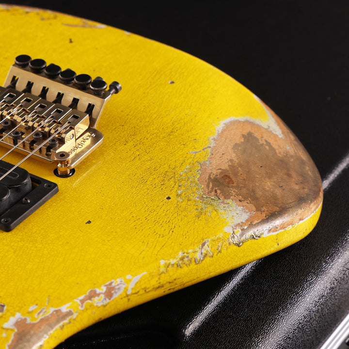 Charvel Custom Shop San Dimas Nitro Aged Graffiti Yellow 2025