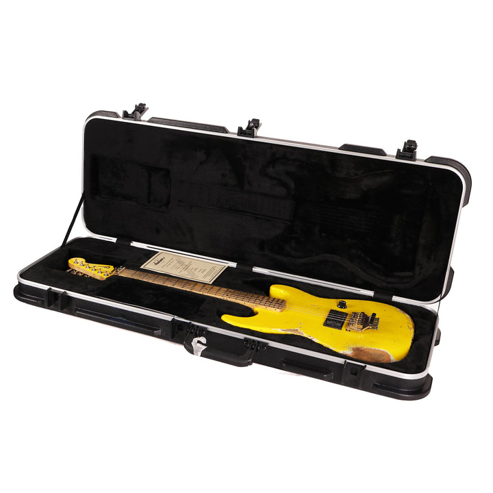 Charvel Custom Shop San Dimas Nitro Aged Graffiti Yellow 2025