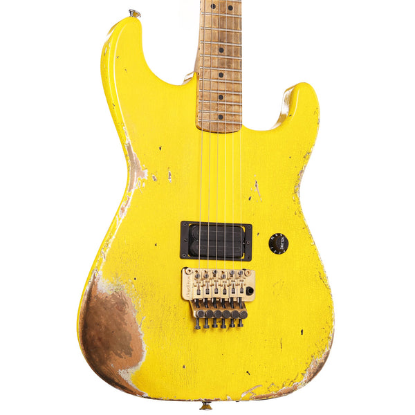Charvel Custom Shop San Dimas Nitro Aged Graffiti Yellow 2025