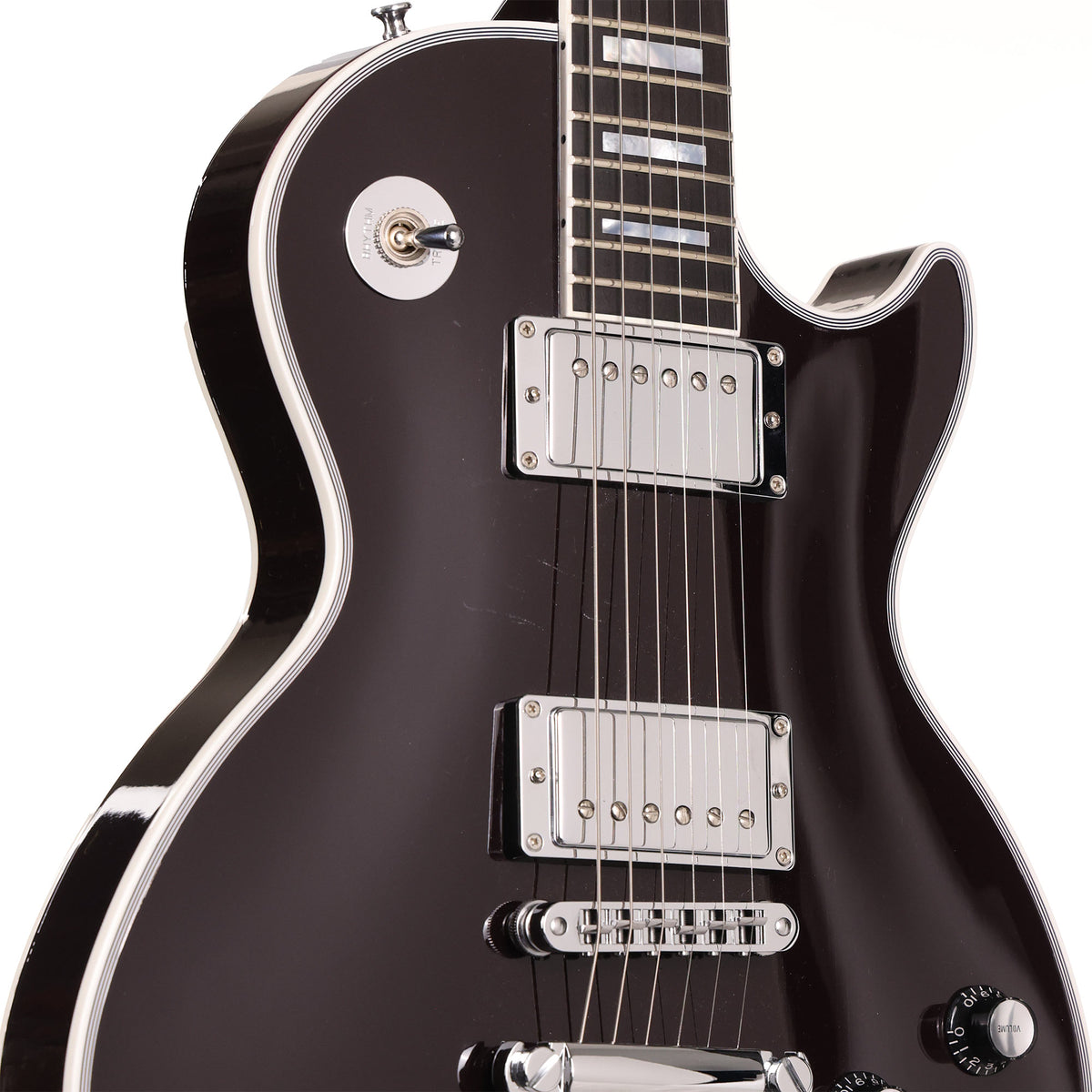 Gibson Custom Shop Les Paul Custom Made 2 Measure Oxblood and Chrome Hardware 2025 — 5