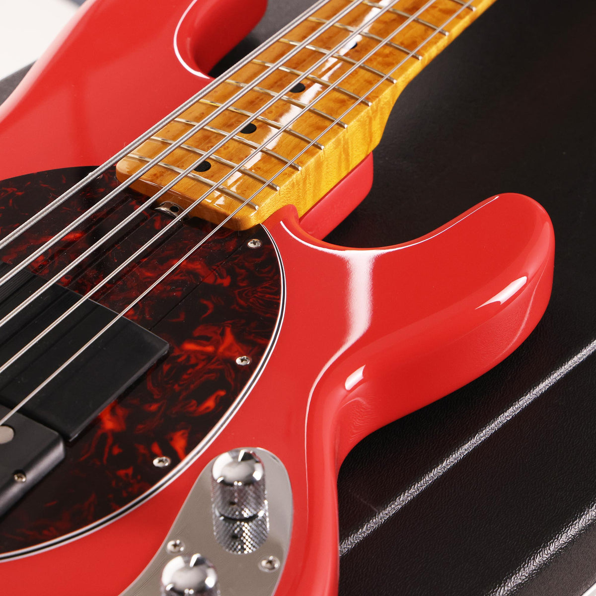 Ernie Ball Music Man Classic StingRay5 Coral Red 2010 — 10