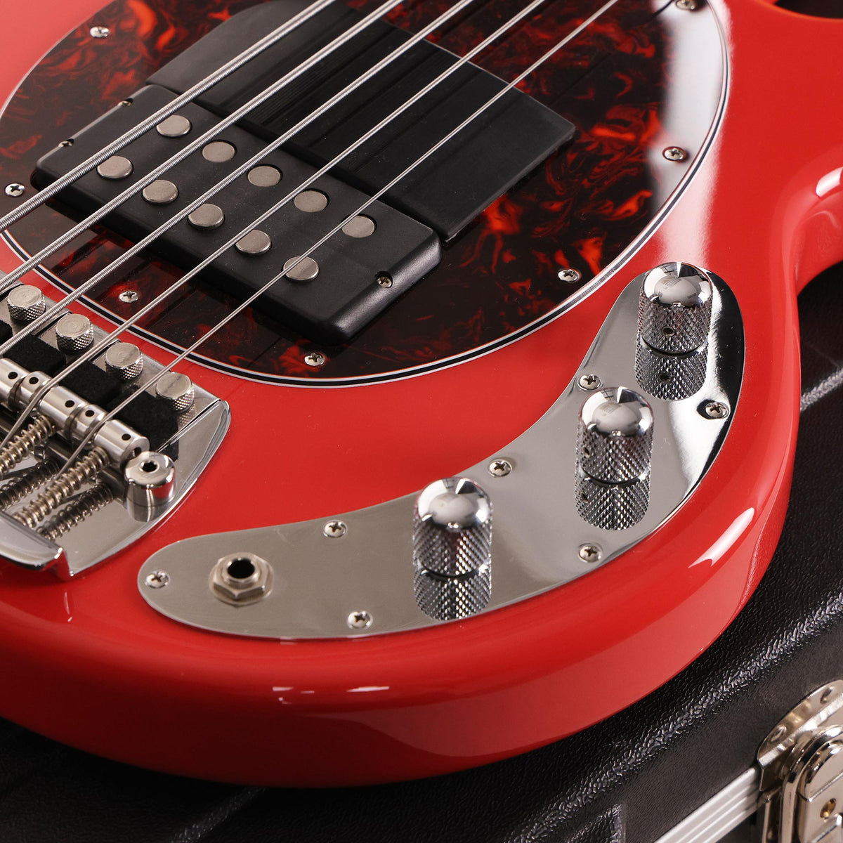 Ernie Ball Music Man Classic StingRay5 Coral Red 2010 — 11