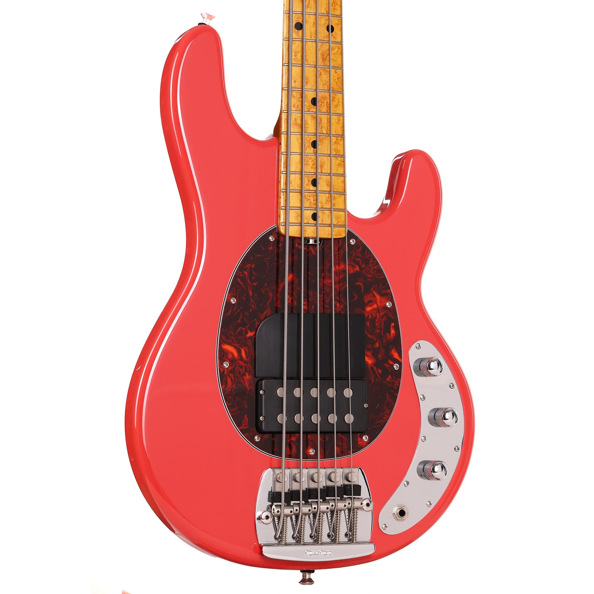 Ernie Ball Music Man Classic StingRay5 Coral Red 2010 | The Music Zoo