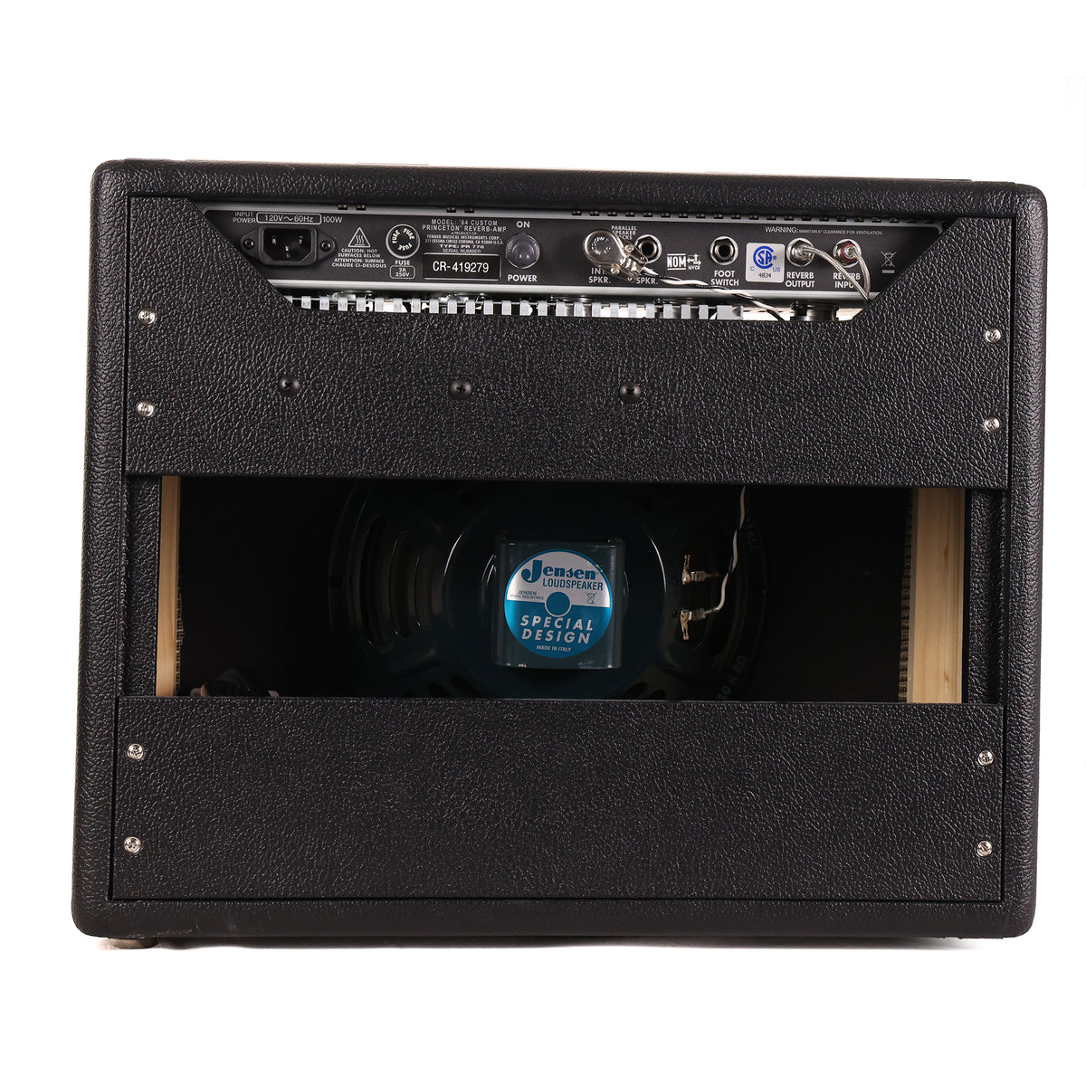 Fender '64 Custom Princeton Reverb Combo Amplifier 2025 — 4