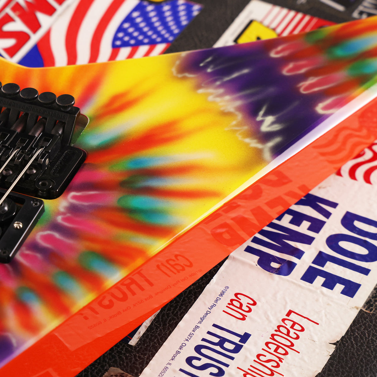 1992 Jackson Rhoads Tie-Dye Top — 10