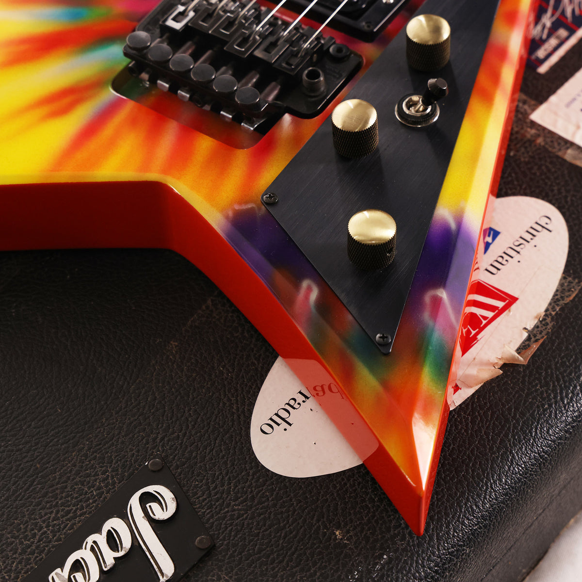 1992 Jackson Rhoads Tie-Dye Top — 13