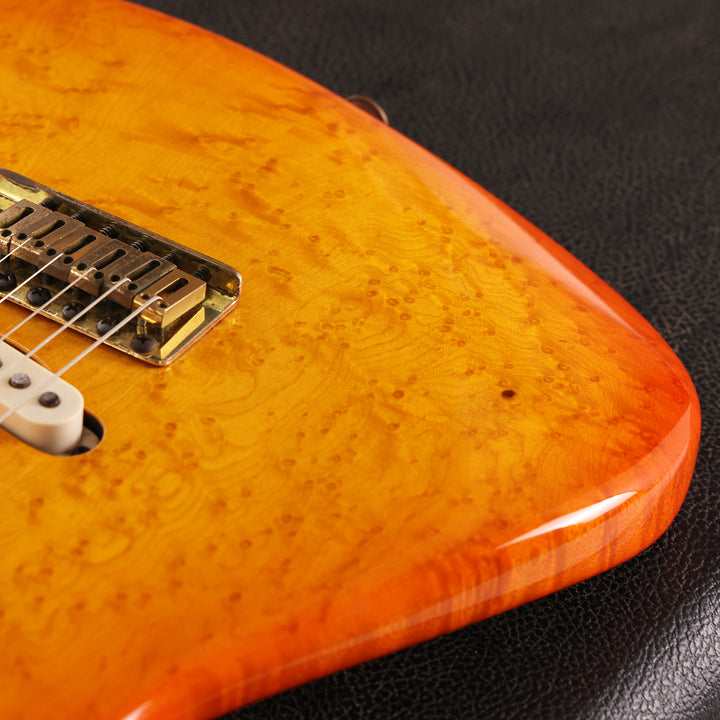 1983 Charvel San Dimas Birdseye Maple Body Sunburst
