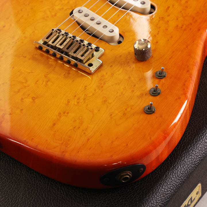 1983 Charvel San Dimas Birdseye Maple Body Sunburst