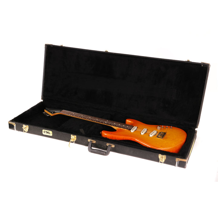 1983 Charvel San Dimas Birdseye Maple Body Sunburst