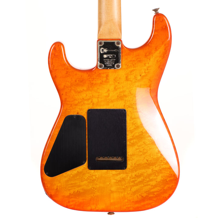 1983 Charvel San Dimas Birdseye Maple Body Sunburst