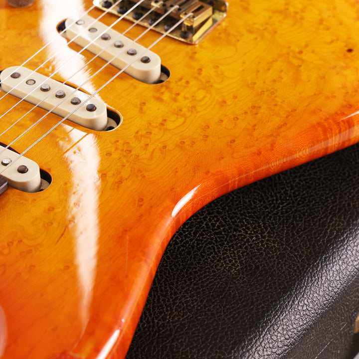 1983 Charvel San Dimas Birdseye Maple Body Sunburst