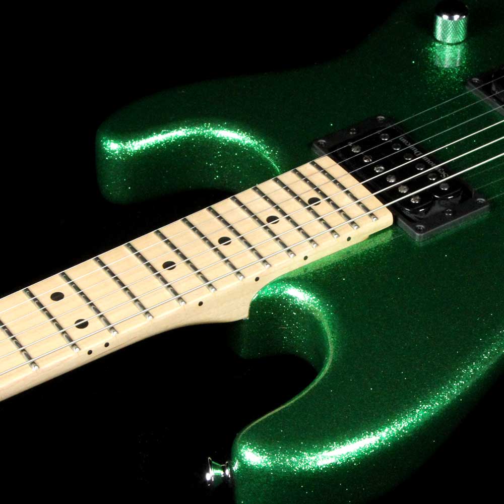 Charvel Custom Shop San Dimas 2H FR Green Sparkle 2017 — 7