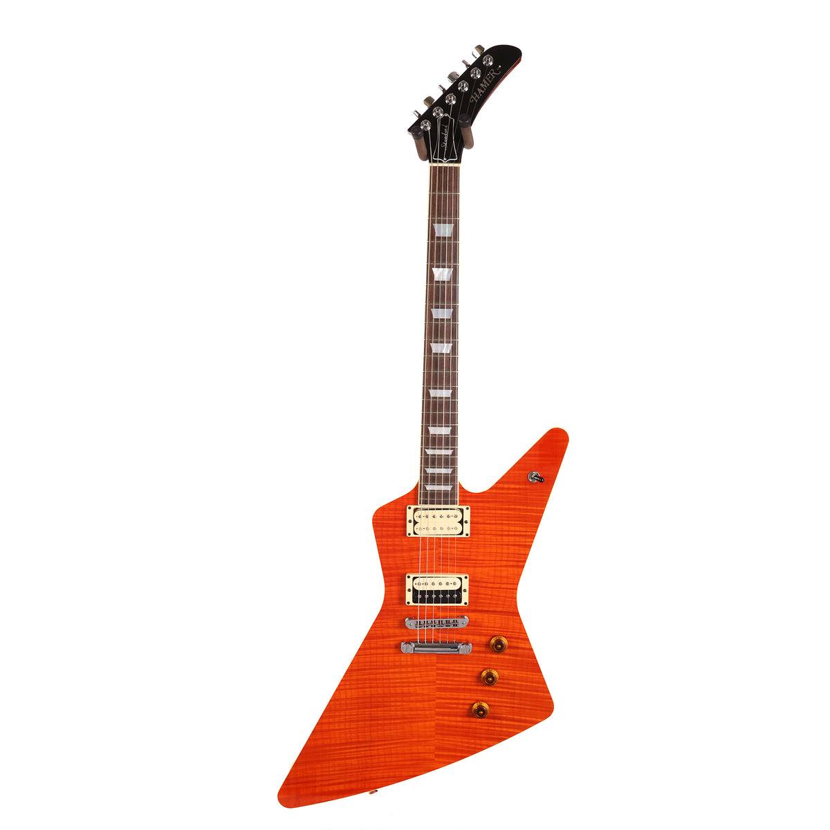 Hamer Standard Custom Vintage Orange Transparent 2005 — 3