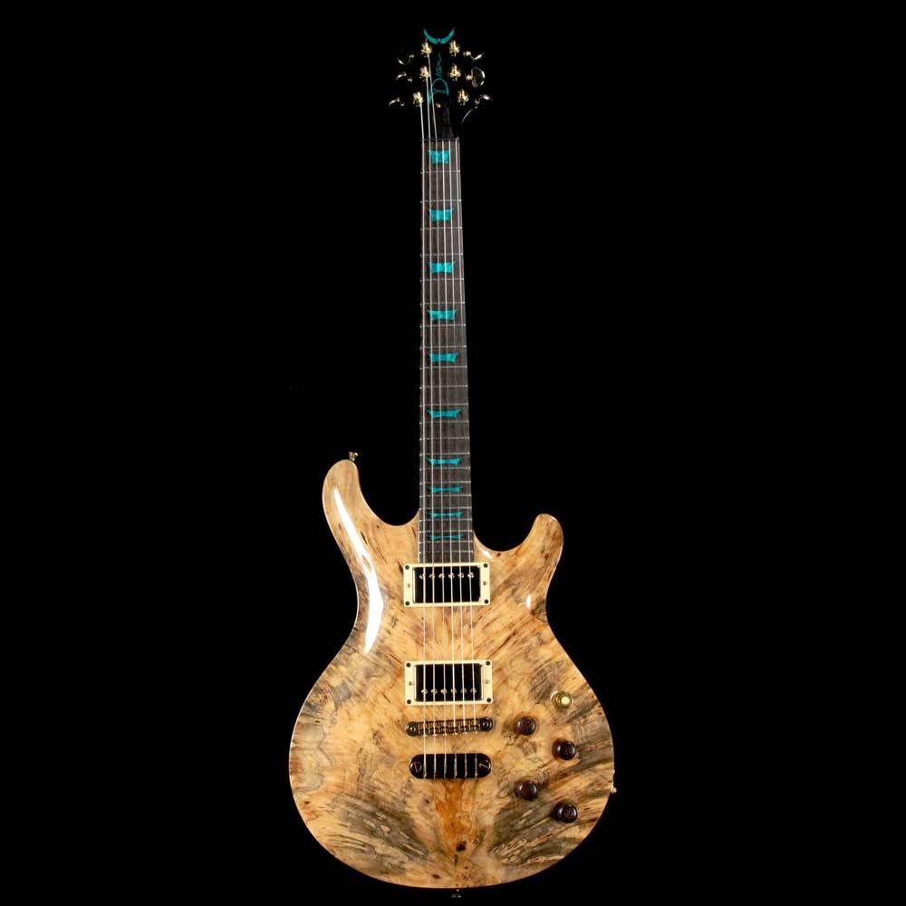 Dean USA Icon Exotic Buckeye Burl Natural — 2
