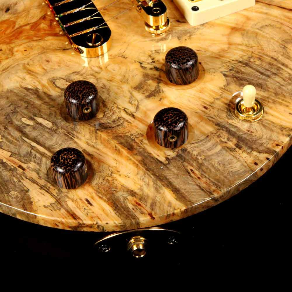 Dean USA Icon Exotic Buckeye Burl Natural — 9