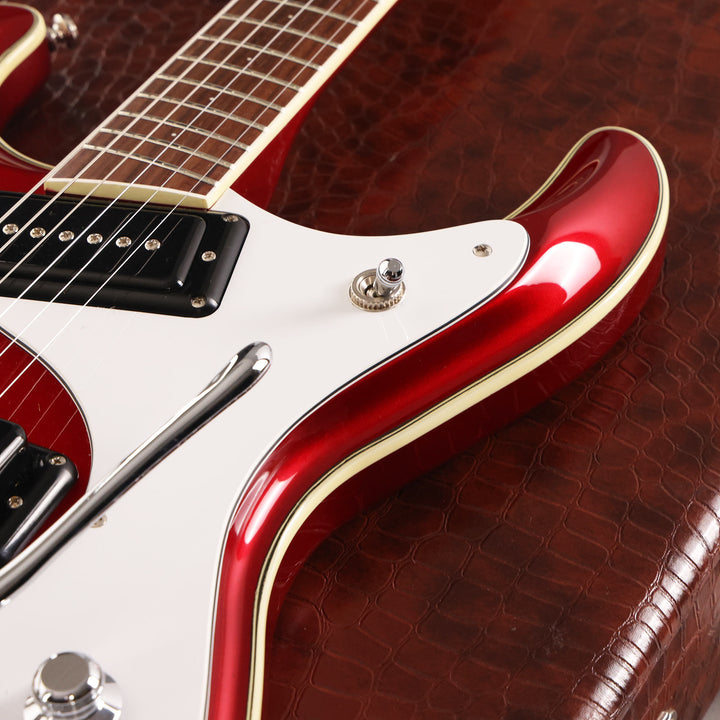 Mosrite Super Custom '63 Sidejack Candy Apple Red MIJ 2000s