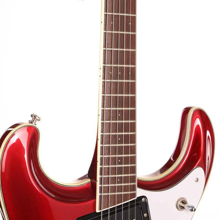 Mosrite Super Custom '63 Sidejack Candy Apple Red MIJ 2000s