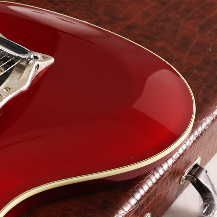Mosrite Super Custom '63 Sidejack Candy Apple Red MIJ 2000s