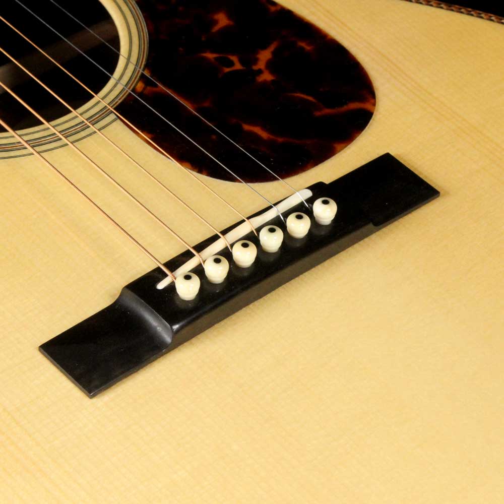 Bourgeois DB Signature OM Acoustic Adirondack Spruce and Madagascar Rosewood Natural — 6