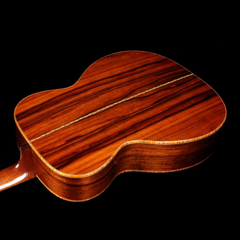 Bourgeois DB Signature OM Acoustic Adirondack Spruce and Madagascar Rosewood Natural — 8