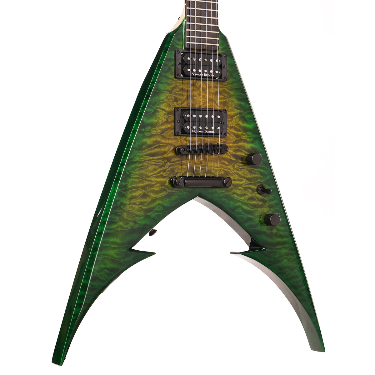 Bernie Rico Jr. Vixen Deluxe Gator Burst 2010 | The Music Zoo