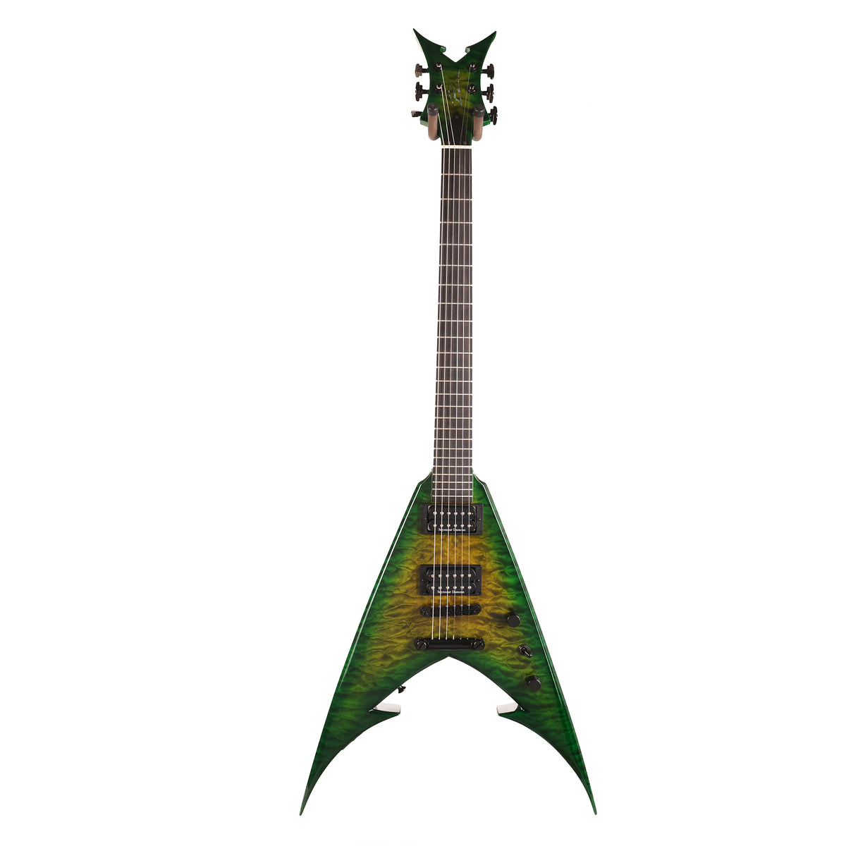 Bernie Rico Jr. Vixen Deluxe Gator Burst 2010 — 3