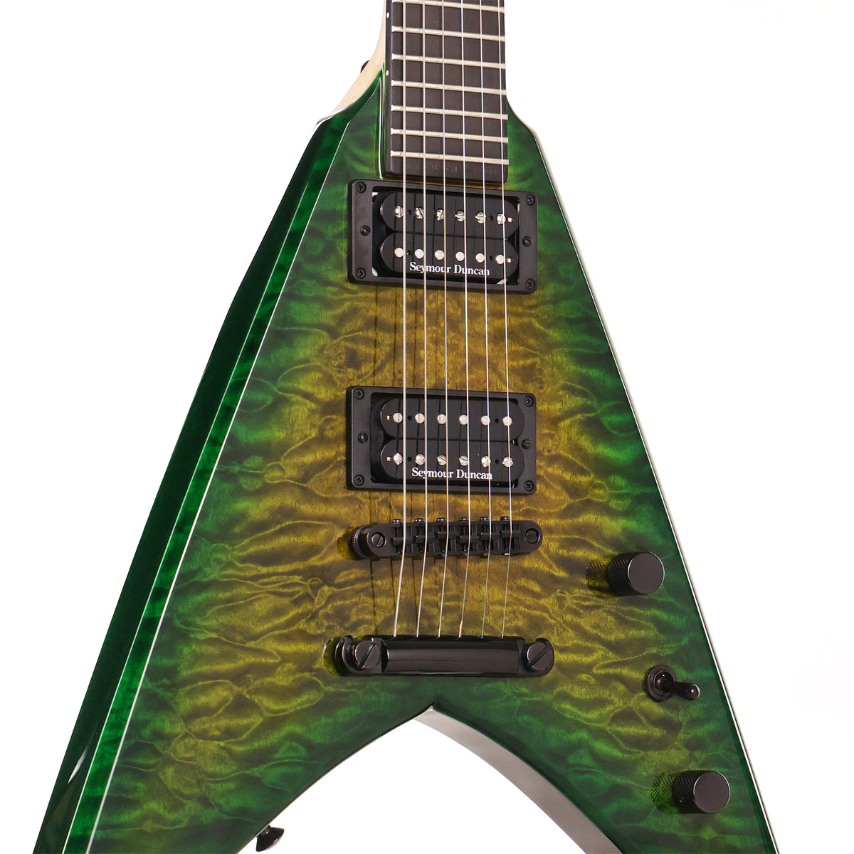 Bernie Rico Jr. Vixen Deluxe Gator Burst 2010 — 5