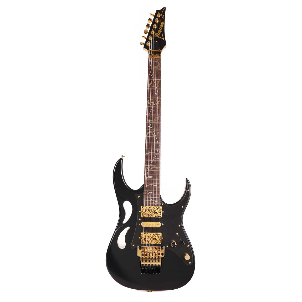 Ibanez PIA3761 Steve Vai Signature Onyx Black 2023 | The Music Zoo