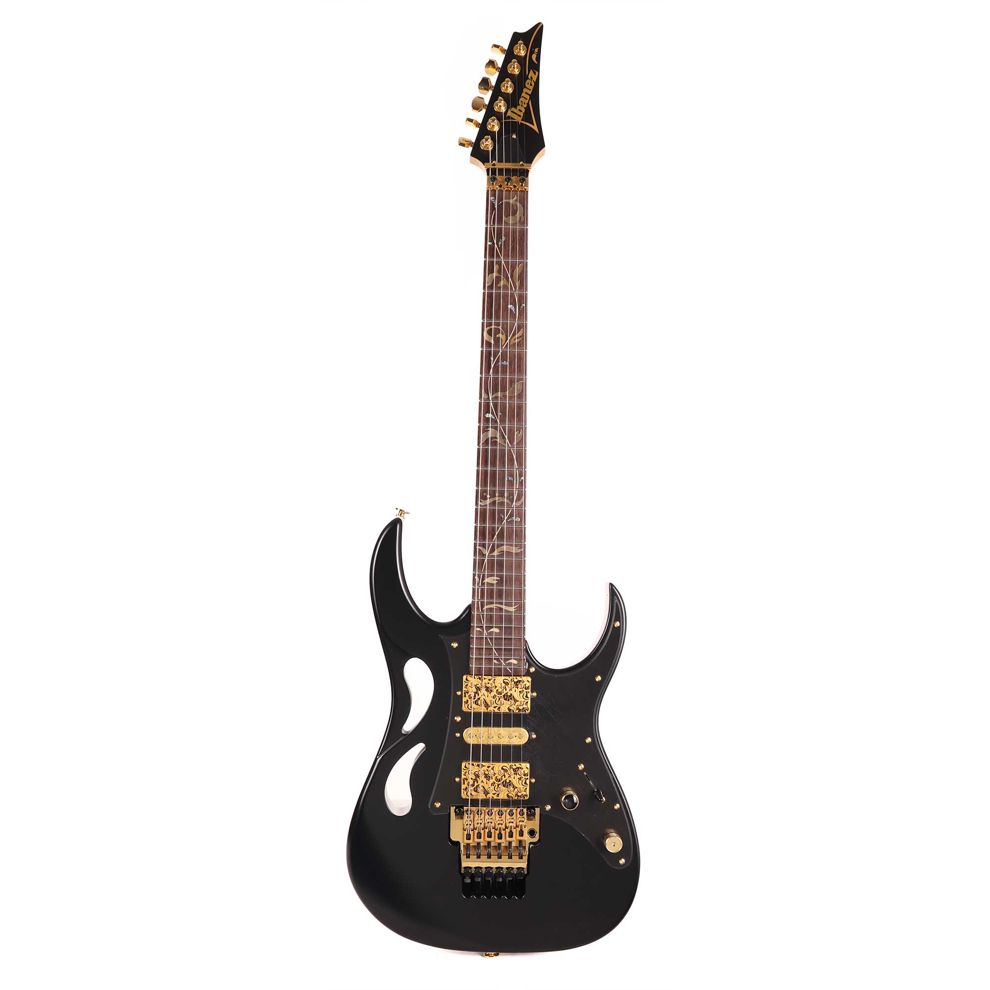 Ibanez PIA3761 Steve Vai Signature Onyx Black 2023 | The Music Zoo