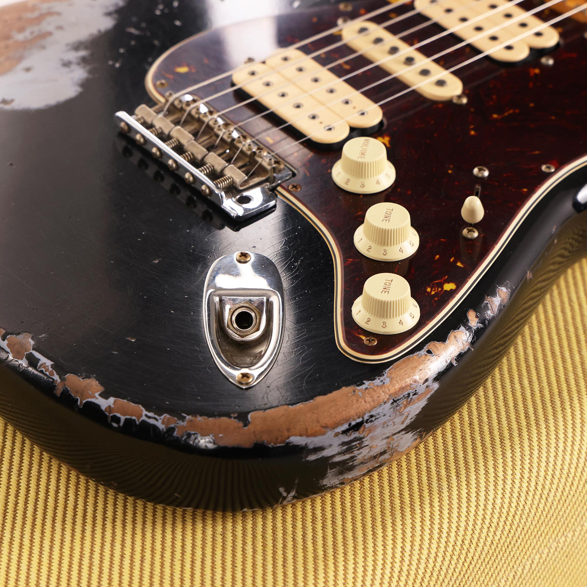 Fender Custom Shop HSH '57 Stratocaster Heavy Relic Black 2026