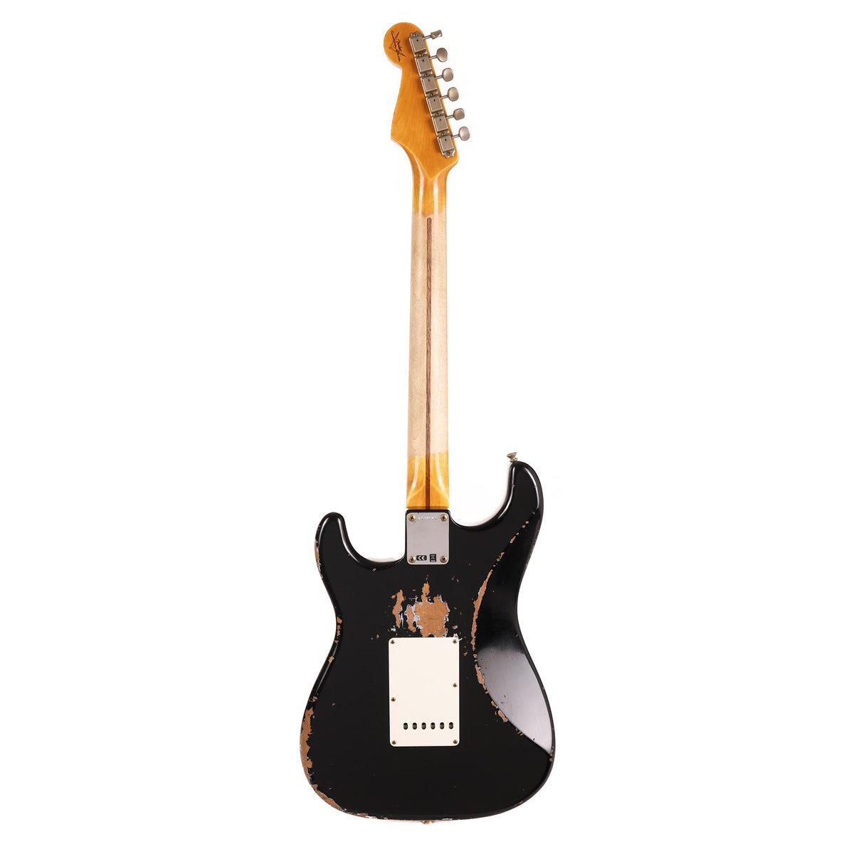 ★★Custom HardRelic Black Stratocaster★★ Fender Custom Shop HSH '57 Stratocaster Heavy Relic Black 2026