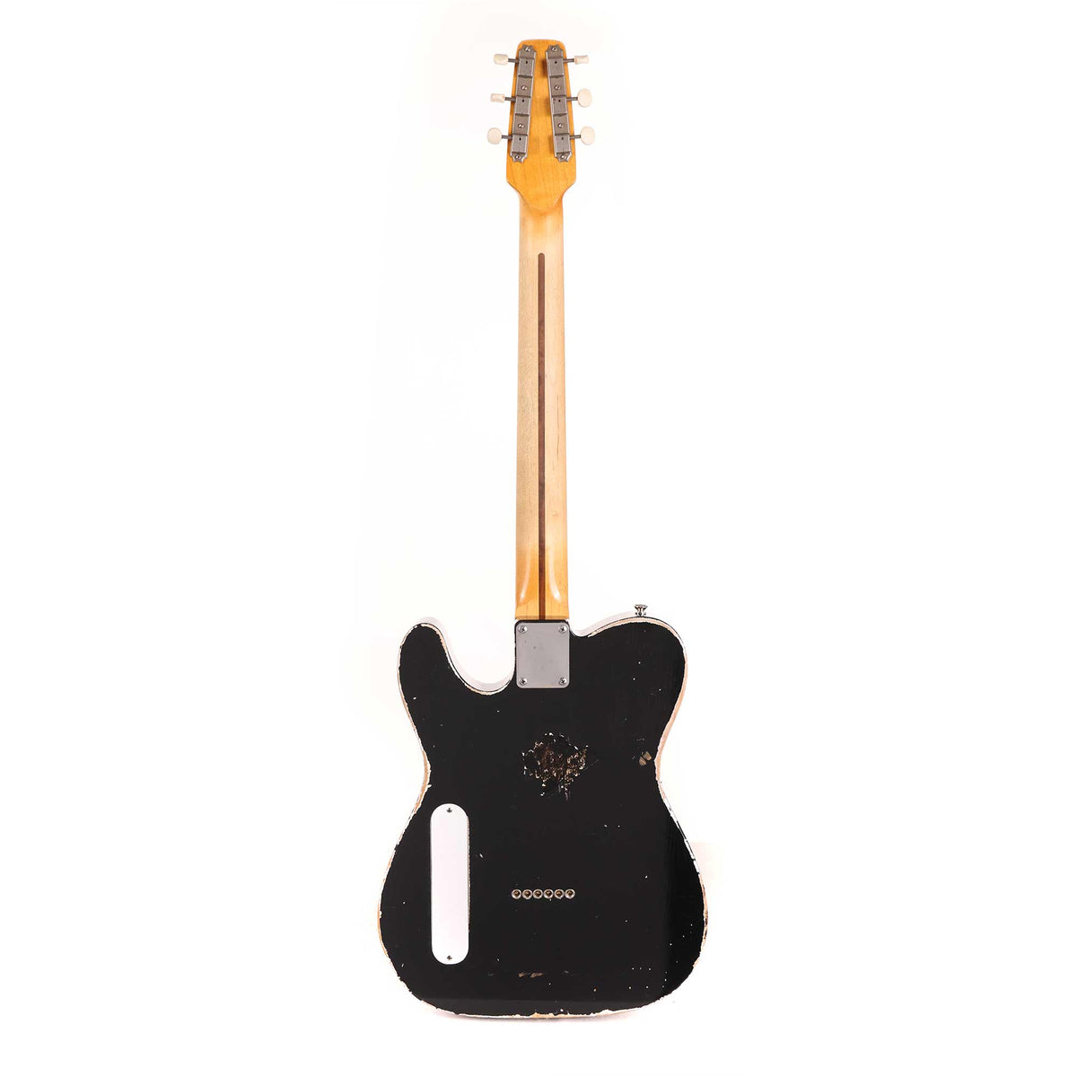Berly Guitars Thinline T-Style Guitar Aged Black Used — 4