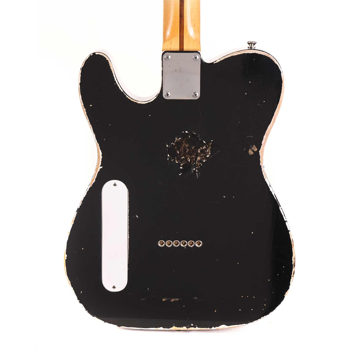 Berly Guitars Thinline T-Style Guitar Aged Black Used — 6