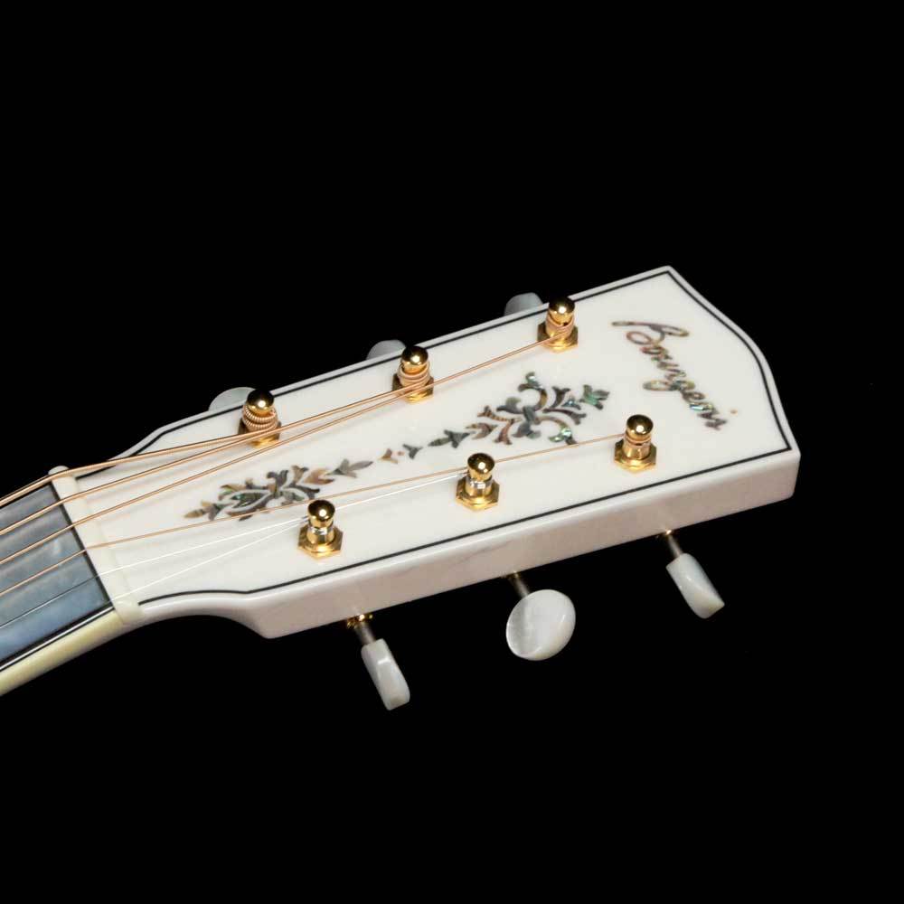 Bourgeois L-DBO Whyte Rabbit Acoustic-Electric Transparent White — 4
