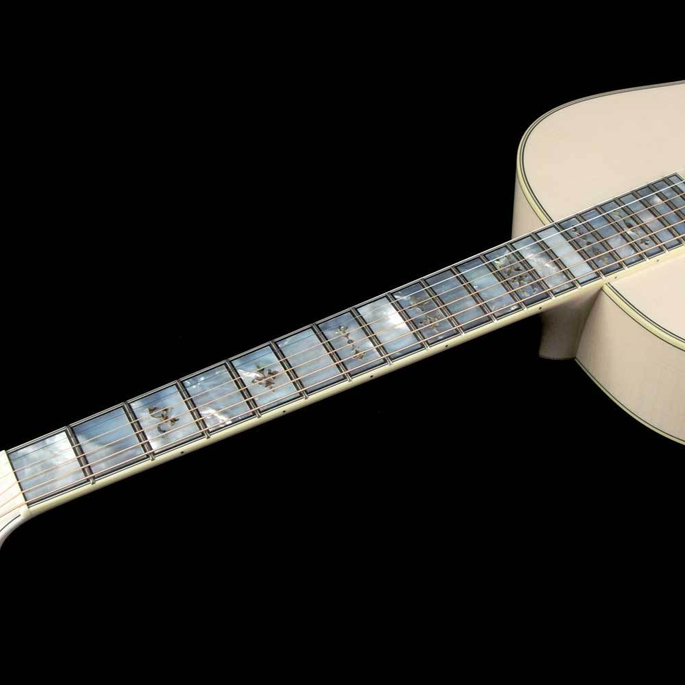 Bourgeois L-DBO Whyte Rabbit Acoustic-Electric Transparent White — 7