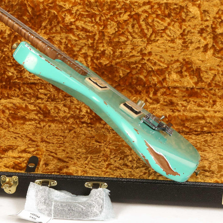 Charvel Custom Shop San Dimas Nitro Aged Roasted Alder Seafoam Green