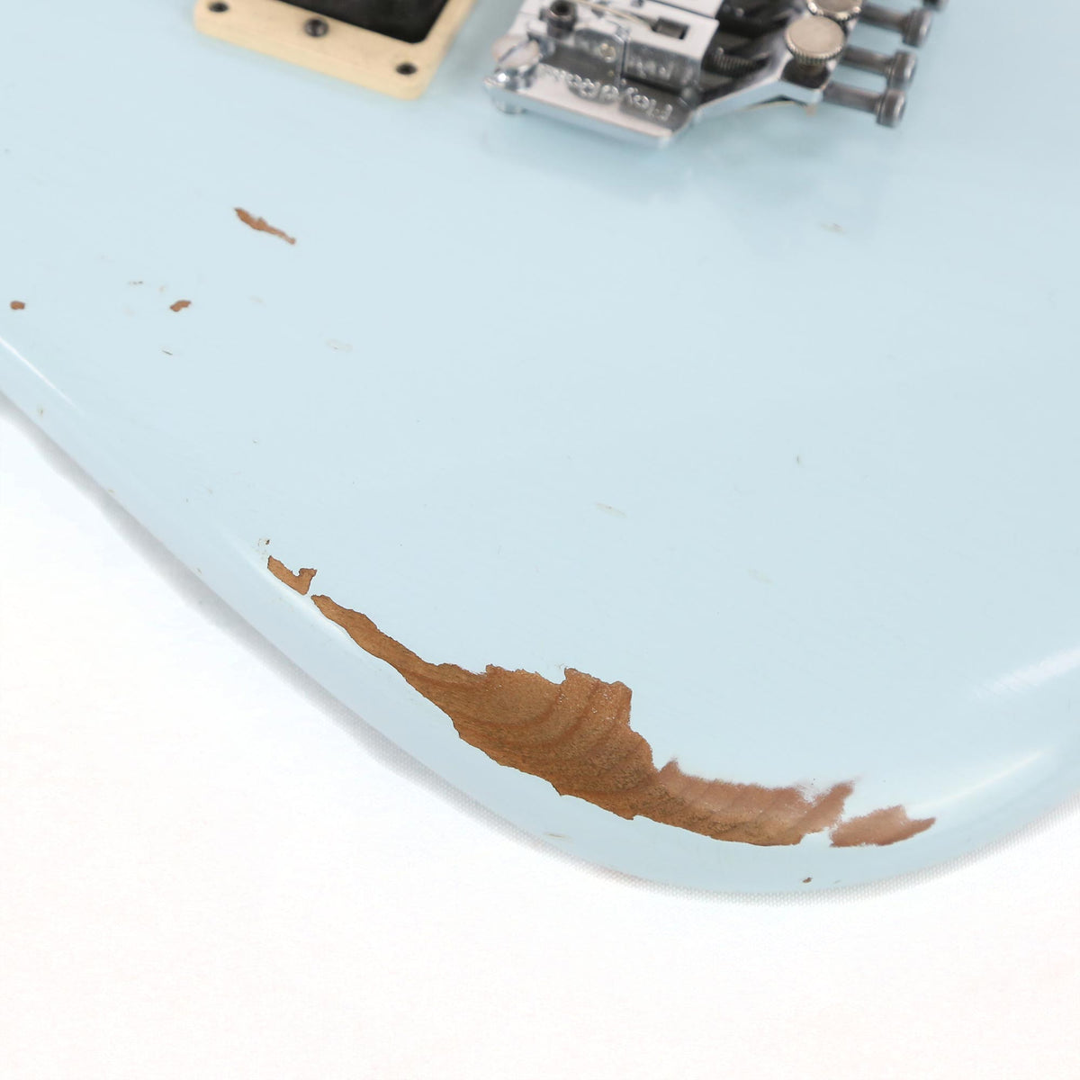 Charvel Custom Shop San Dimas Nitro Aged Roasted Alder Sonic Blue — 10