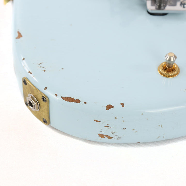 Charvel Custom Shop San Dimas Nitro Aged Roasted Alder Sonic Blue