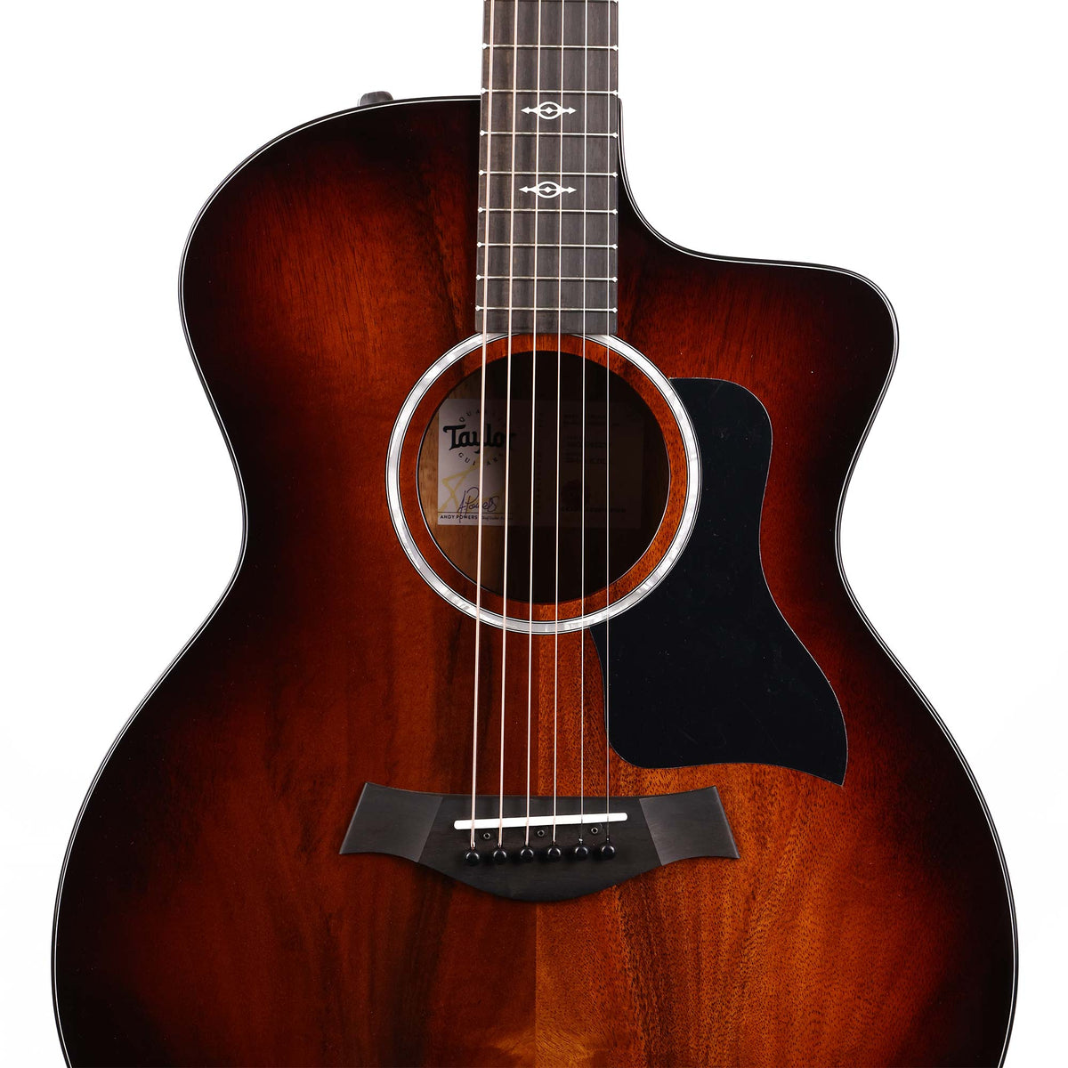 Taylor 224ce-K DLX Koa Grand Auditorium Acoustic-Electric Shaded Edgeburst — 4