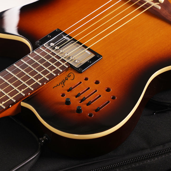 Godin A6 Ultra Guitar Sunburst 2014