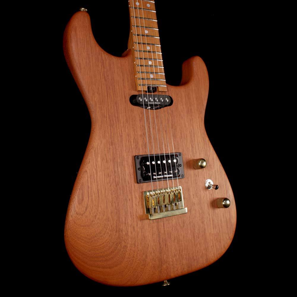 Charvel Custom Shop San Dimas Roasted Mahogany Natural — 6