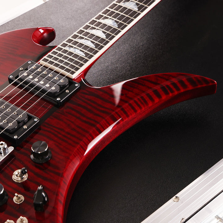 B.C. Rich USA Custom Shop Mockingbird Quilt Top Cherry Red 2026